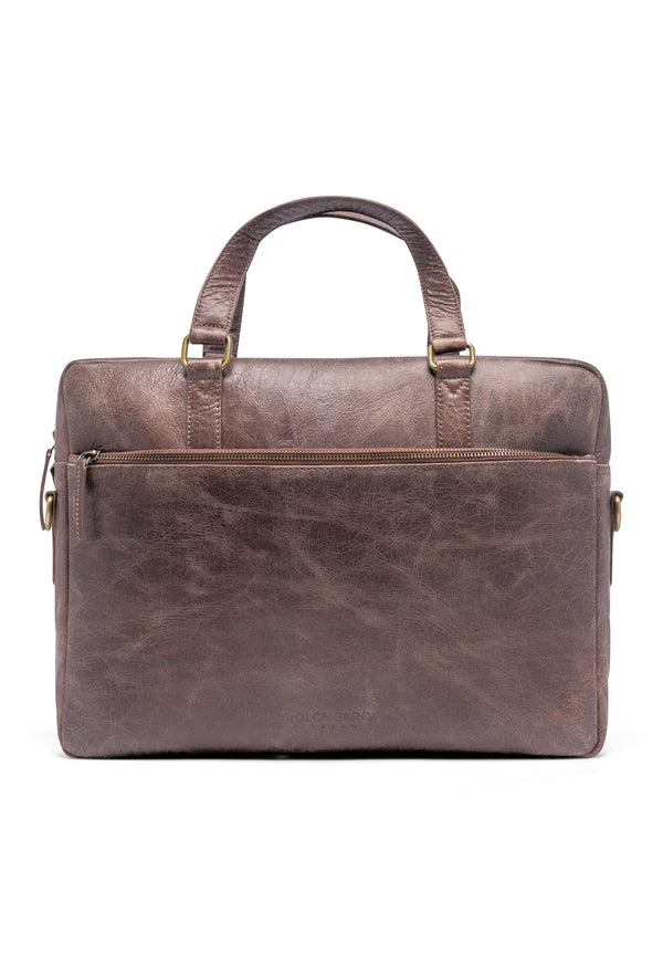 bolongaro trevor Real Leather Dieter Crossbody Satchel