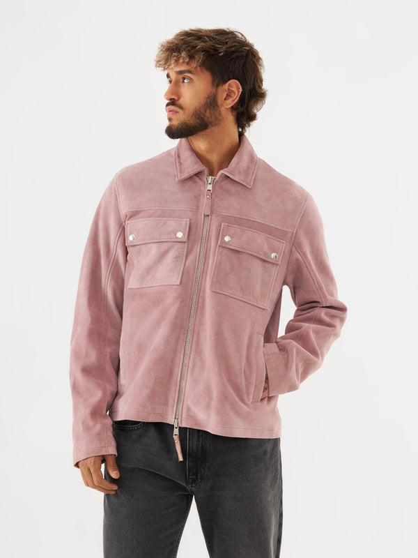 bolongaro trevor Real Suede Double Pocket Overshirt