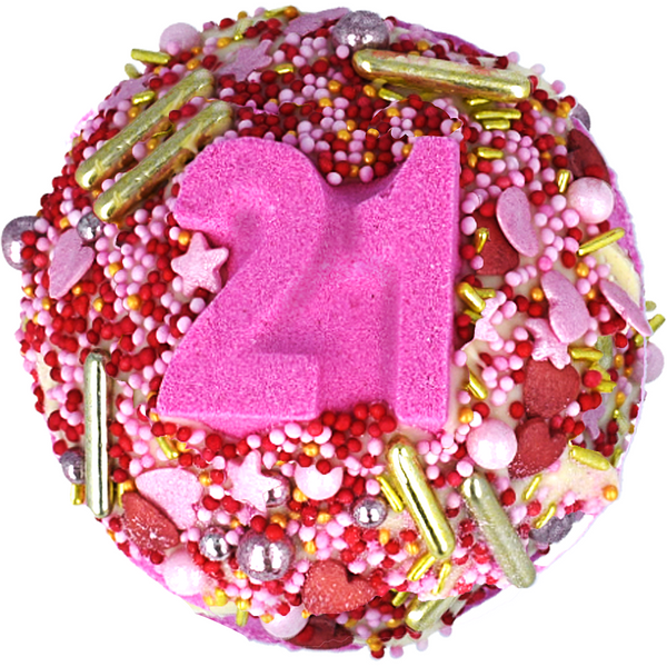 Bomb Cosmetics 21 & So Much Fun Glow Up Bath Bomb & Candle Duo