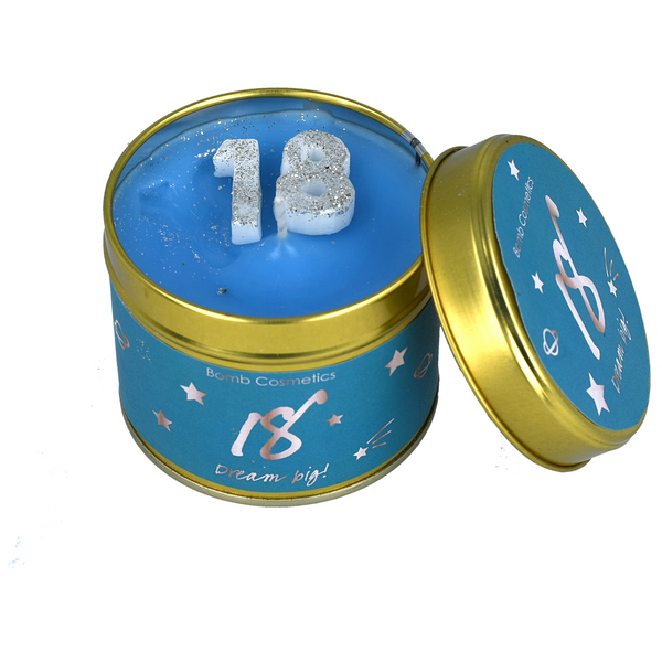 bomb cosmetics 18th Birthday Tinned Candle