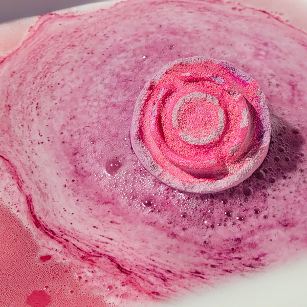 Bomb Cosmetics Amethyst Rose Bath Blaster