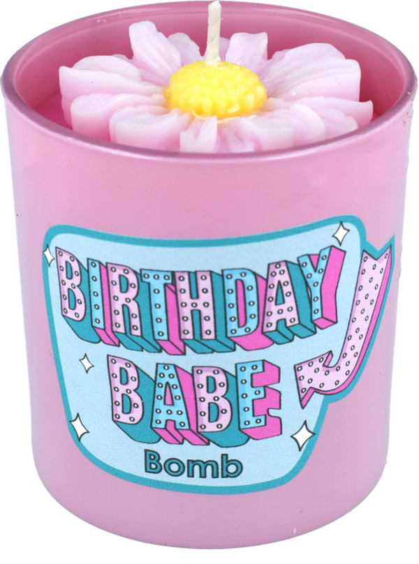 bomb cosmetics Birthday Babe Flower Candle