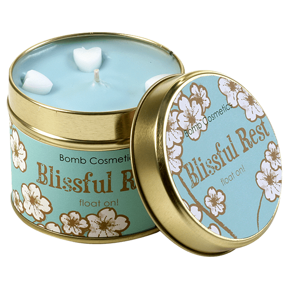 bomb cosmetics Blissful Rest Tinned Candle