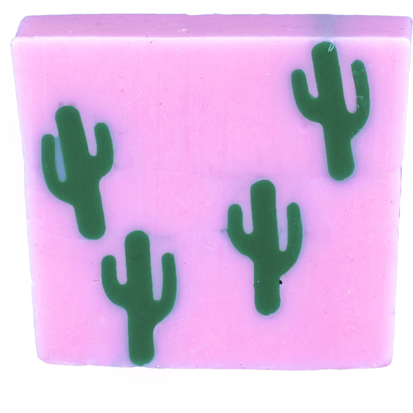bomb cosmetics Cactus Makes Perfect Soap Slice