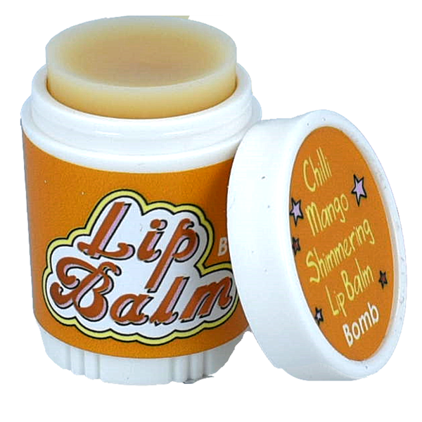 bomb cosmetics Chilli Mango Shimmering Lip Balm