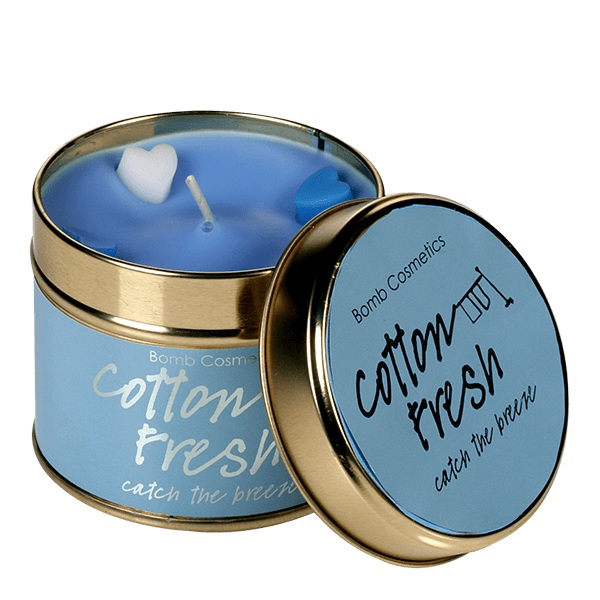 bomb cosmetics Cotton Fresh Tinned Candle