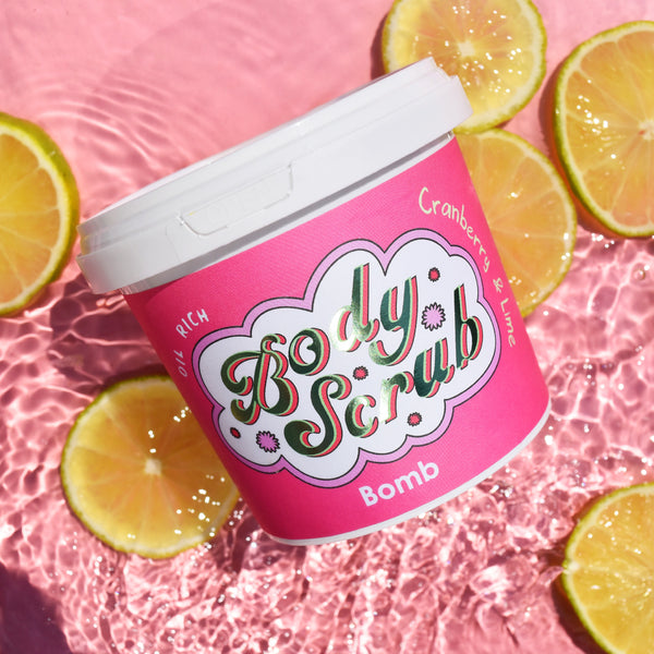 bomb cosmetics Cranberry and Lime Body Scrub’2023