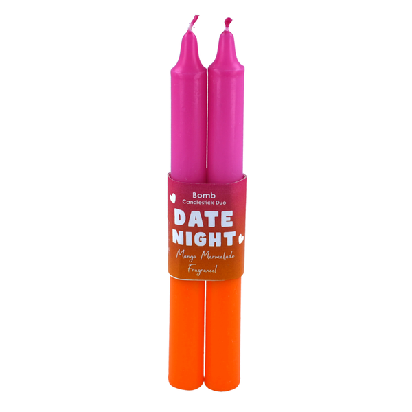 bomb cosmetics Date Night Two Tone Candle Set of 2