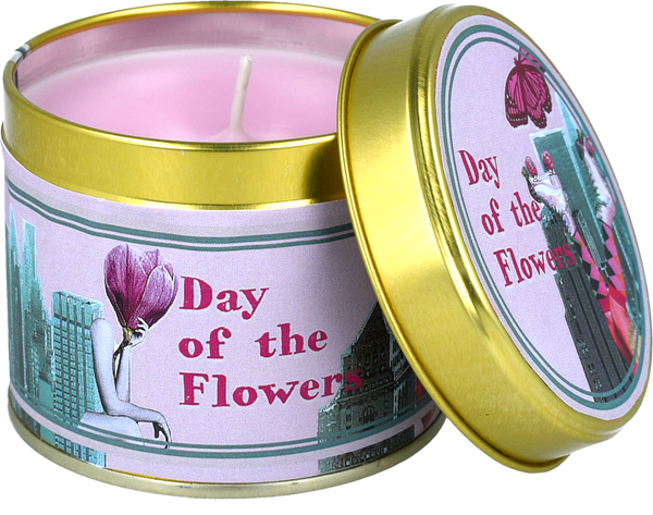 Bomb Cosmetics Day Of The Flowers Tin Candle