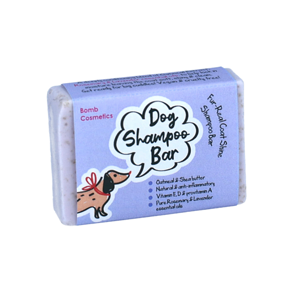 bomb cosmetics Fur-Real Coat Shine Dog Shampoo Bar