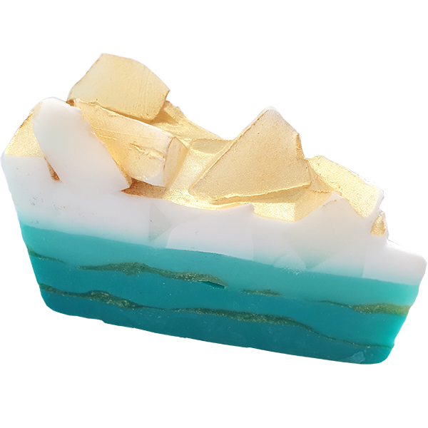 bomb cosmetics Golden Surf Soap Cake