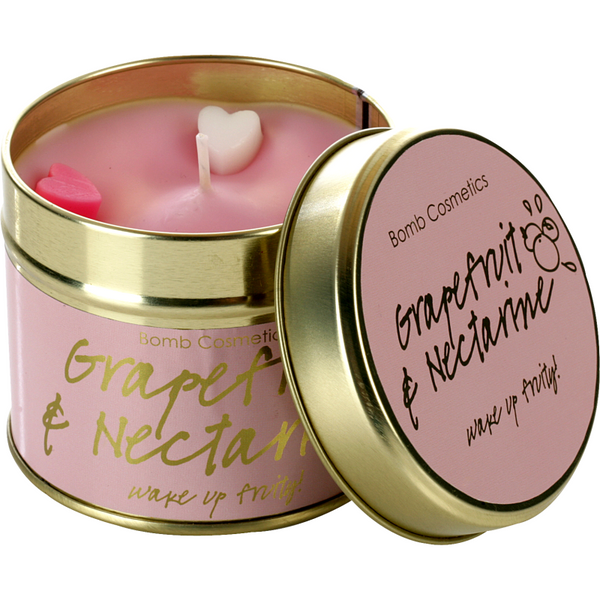 bomb cosmetics Grapefruit & Nectarine Tinned Candle