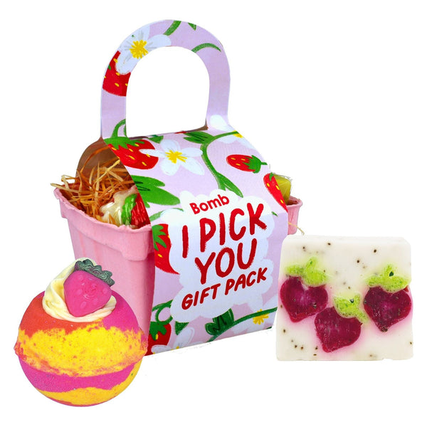 bomb cosmetics I Pick You Punnet Gift Pack