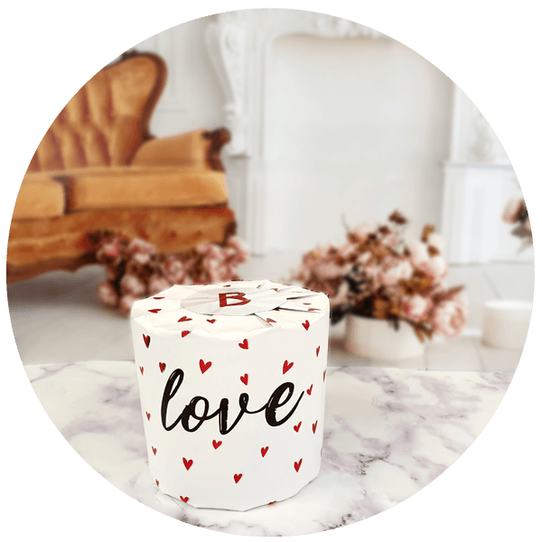 Bomb Cosmetics Love Wrapped Candle