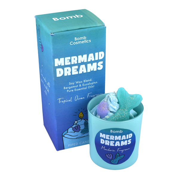 bomb cosmetics Mermaid Dreams Piped Candle