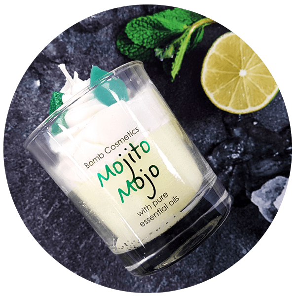 Bomb Cosmetics Mojito Mojo Piped Candle