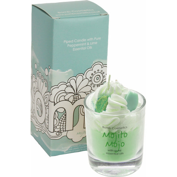 bomb cosmetics Mojito Mojo Piped Candle