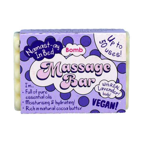 bomb cosmetics Namast-ay In Bed Massage Bar