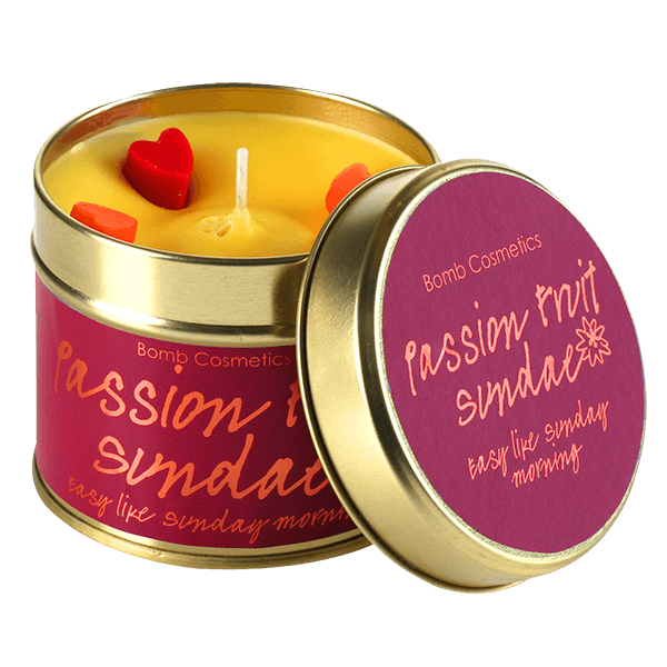 bomb cosmetics Passion Fruit Sundae Tinned Candle
