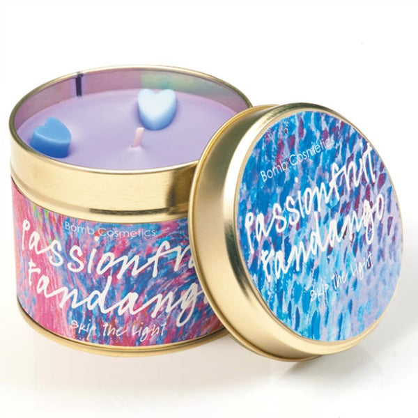 bomb cosmetics Passionfruit Fandango Tinned Candle