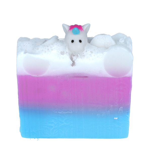 bomb cosmetics Rainbows & Unicorns Soap Slice