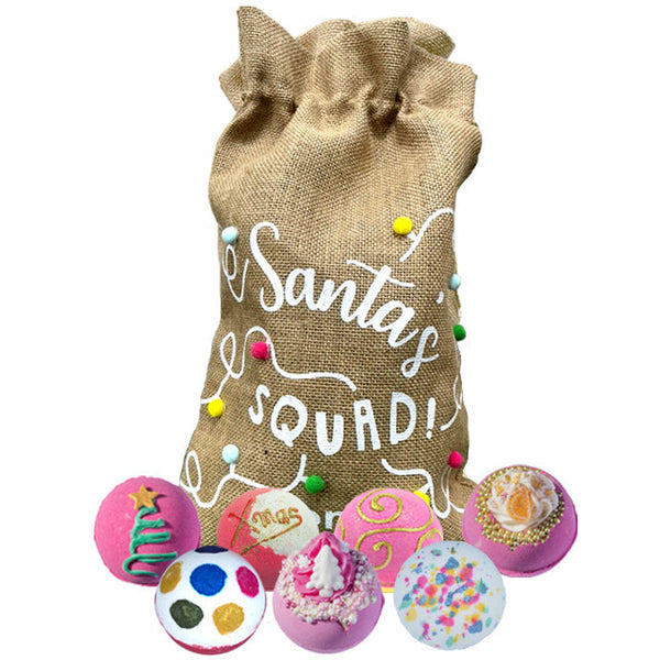 bomb cosmetics Santa’s Squad Sack Gift Set