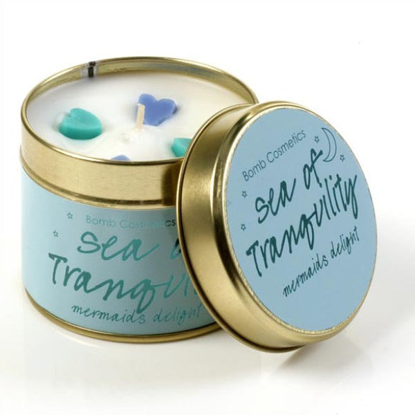 bomb cosmetics Sea of Tranquility Tinned Candle