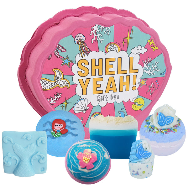 bomb cosmetics Shell Yeah Shaped Gift Pack