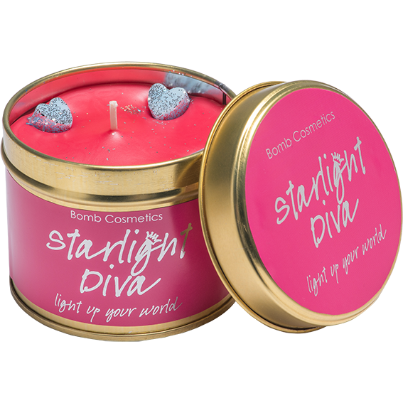 bomb cosmetics Starlight Diva Tinned Candle