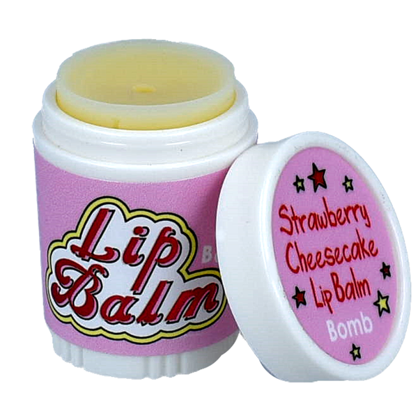 bomb cosmetics Strawberry Cheesecake Lip Balm