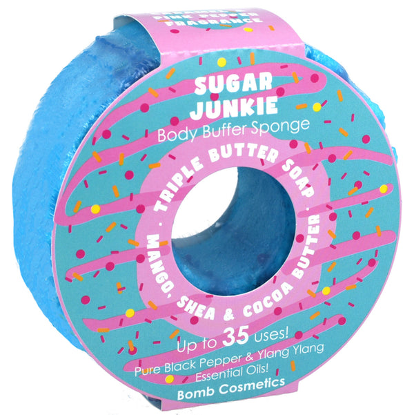 bomb cosmetics Sugar Junkie Body Buffer Sponge