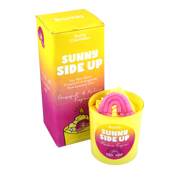 bomb cosmetics Sunny Side Up Piped Candle