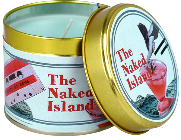 Bomb Cosmetics The Naked Island Tin Candle