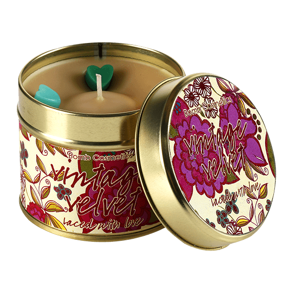 bomb cosmetics Vintage Velvet Tinned Candle