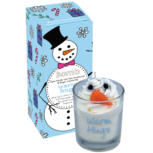 bomb cosmetics Warm Hugs Piped Candle