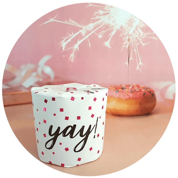 Bomb Cosmetics Yay Wrapped Candle