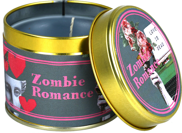 Bomb Cosmetics Zombie Romance Tin Candle