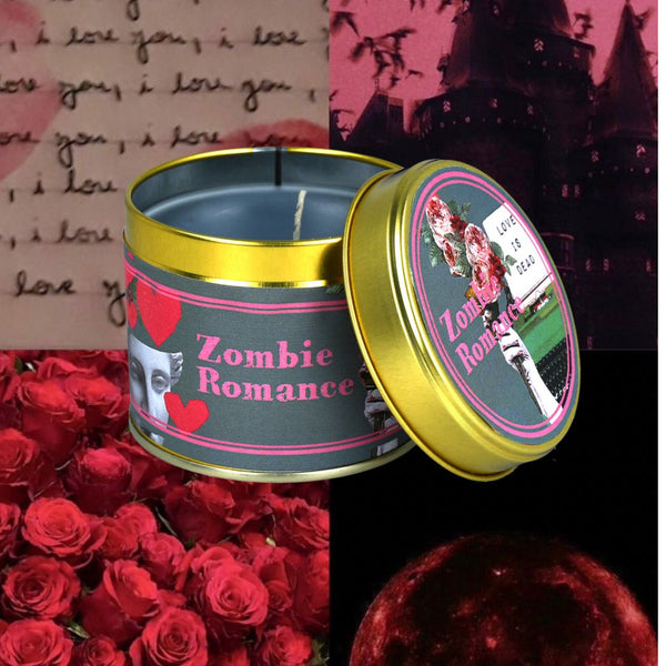 bomb cosmetics Zombie Romance Tin Candle