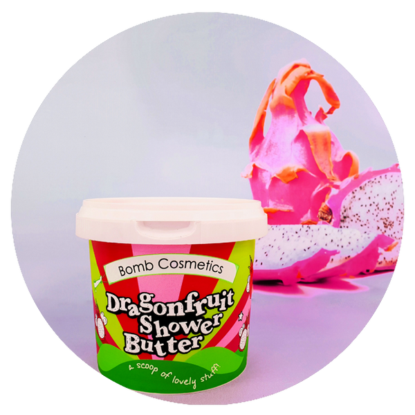 Bomb Cosmetics Dragonfruit Cleansing Shower Butter 365ml