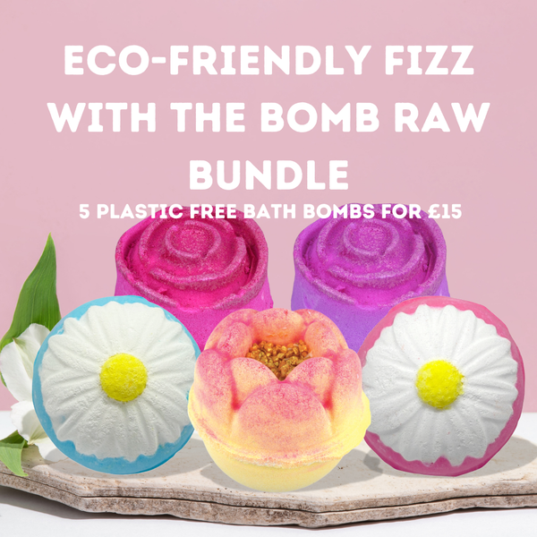 bomb cosmetics Eco-Friendly Fizz With The Bomb Raw Bundle