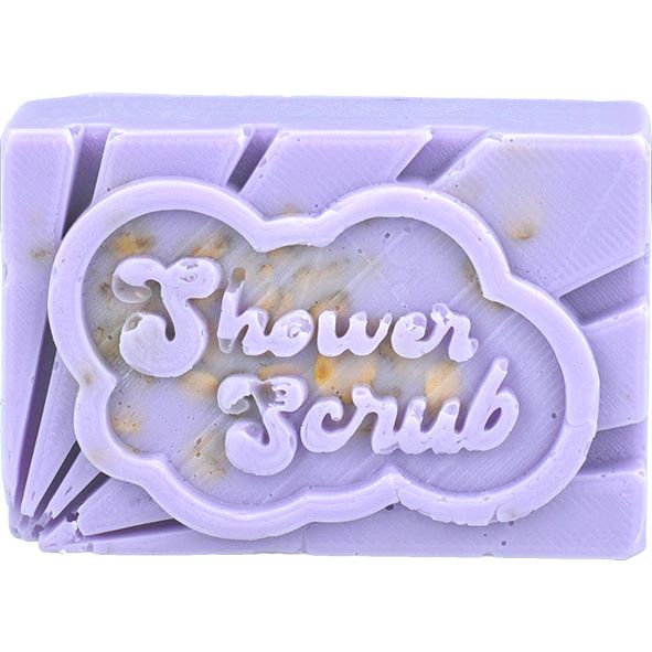 Bomb Cosmetics Ex-foliates And Oh's Solid Shower Scrub