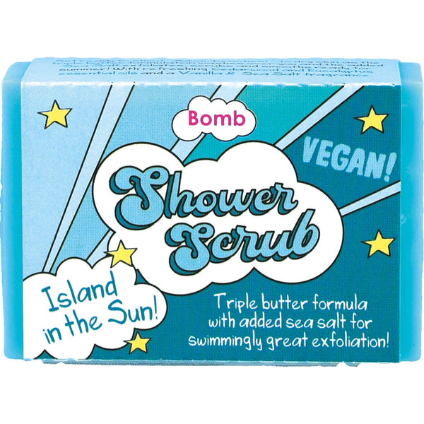 bomb cosmetics Island In The Sun Solid Shower Scrub