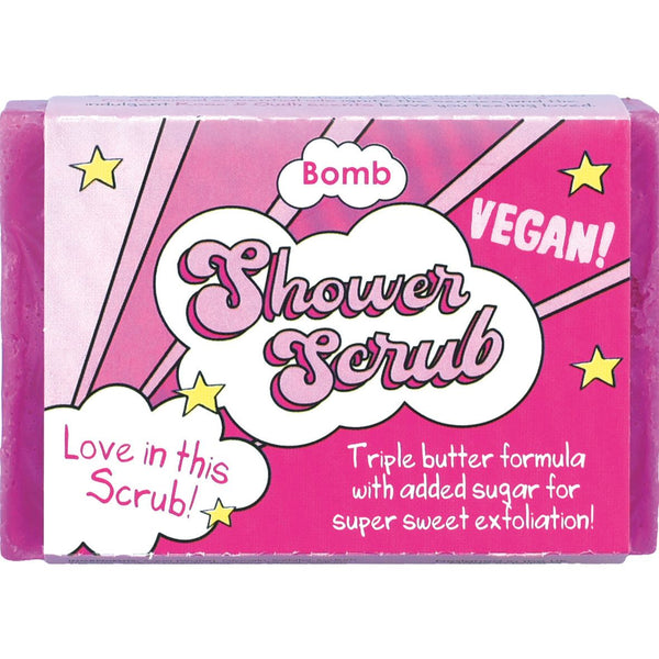 bomb cosmetics Love in this Scrub Solid Shower Scrub