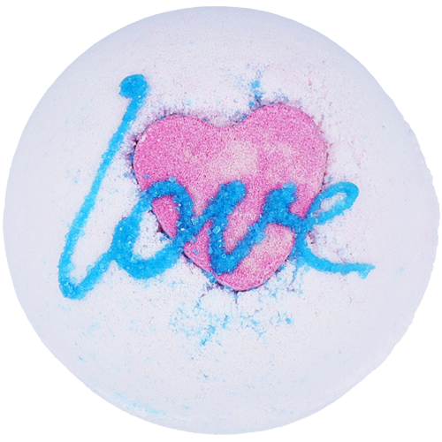 Bomb Cosmetics Love Potion Glow Up Bath Bomb & Candle Duo