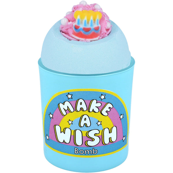 bomb cosmetics Make a Wish Glow Up Bath Bomb & Candle Duo