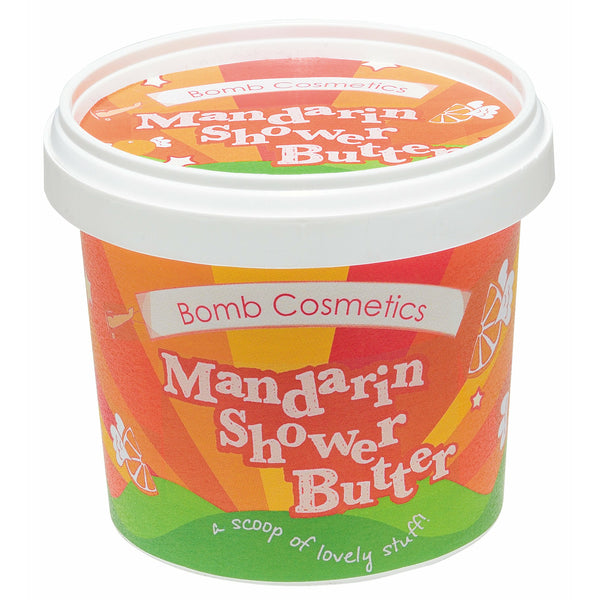 bomb cosmetics Mandarin Cleansing Shower Butter 365ml