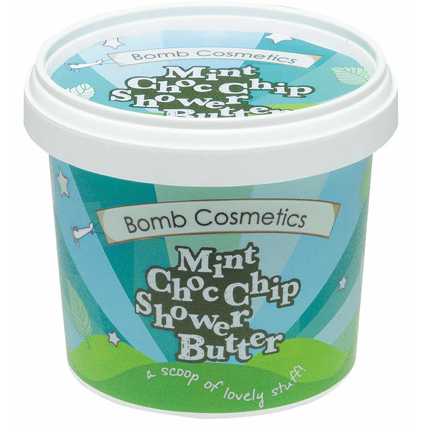 bomb cosmetics Mint Choc Chip Cleansing Shower Butter 365ml