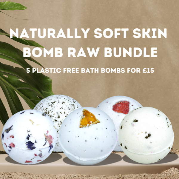 bomb cosmetics Naturally Soft Skin With The Bomb Raw Bundle
