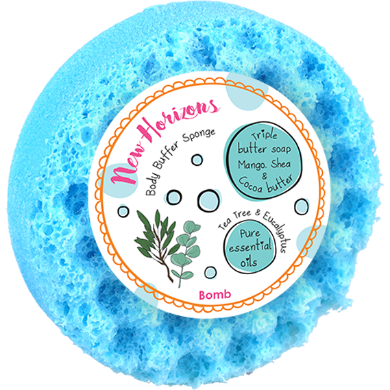 bomb cosmetics New Horizons Body Buffer Shower Soap