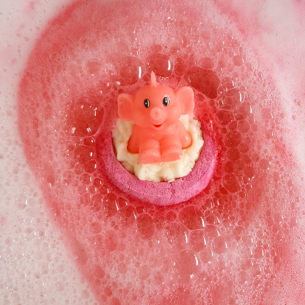 bomb cosmetics Pink Elephants & Lemonade Bath Blaster